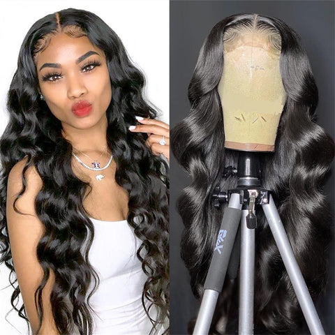 Siyun Show Body Wave 5x5 Closure India Wig 180% Density For Black Woman Online Sale