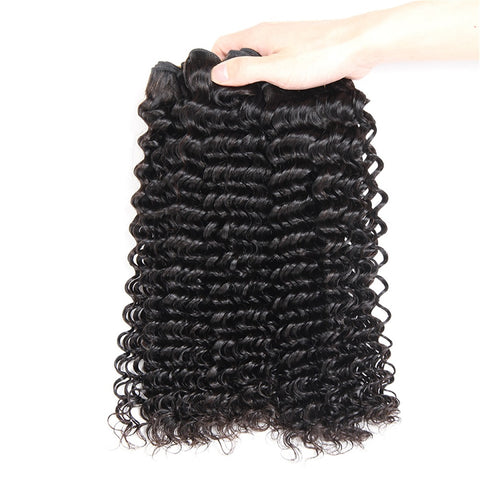 Siyun Show Hair 3Pc 30 Inch Deep Wave Bundles Brazilian Hair 100% Human Hair