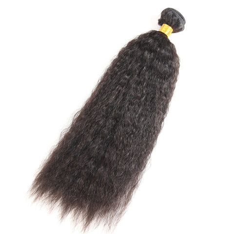 Siyun Show Kinky Straight Brazilian Virgin Huamn Hair 14-40 Inch YAKI Straight Hair