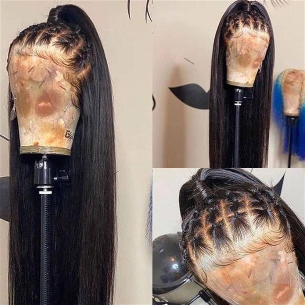 Siyun Show Hair 14-30 Inch Straight Full Lace Wig Brazilina Human Hair Wigs For Women