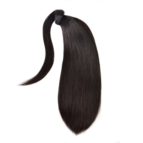 Siyun Show 20-40 Inch Straight Ponytail 100% Human Hair