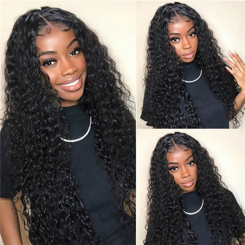Siyun Show Water Wave 100% Human Hair Wig 4x4&5x5 HD Lace Closure Wigs